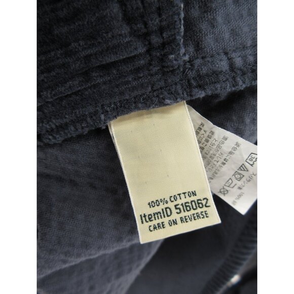 LL Bean Top XL Corduroy Tunic Shirt Button Down Classic Heritage - Picture 9 of 10